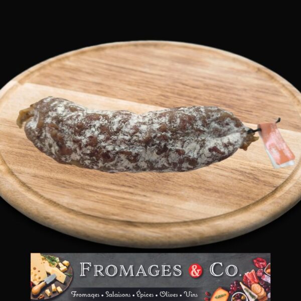 Saucisson sec saveur ail des ours